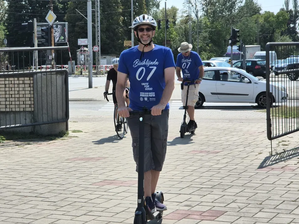 Povratak kolone u park Barutana, 13. septembar 2025.